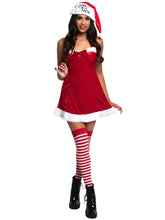 Naughty or Nice Reversible Plush Santa Hat